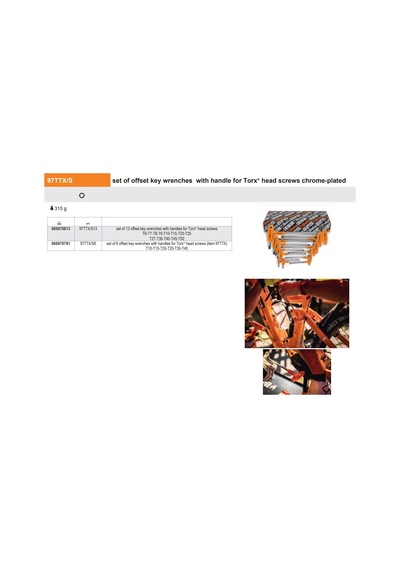 Beta 97ttx/s11 T Torx Allen Ürün Kodu 000970800