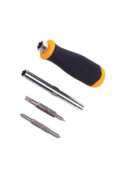 Stanley St068012 Tornavida Seti Değişken Uçlu Tornavida 6 Parça