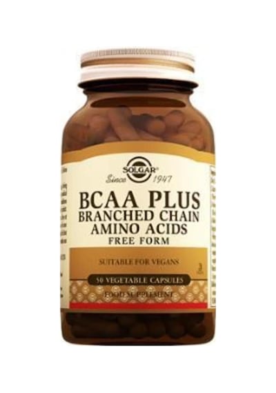 Solgar Bcaa Plus 50 Vegetable Capsules