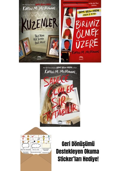 Kuzenler + Birimiz Ölmek Üzere Ciltli + Sadece Ölüler Sır Tutabilir