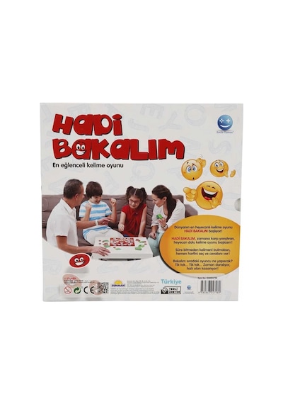 Hadi Bakalım Kutu Oyunu 92042 Çok Renkli
