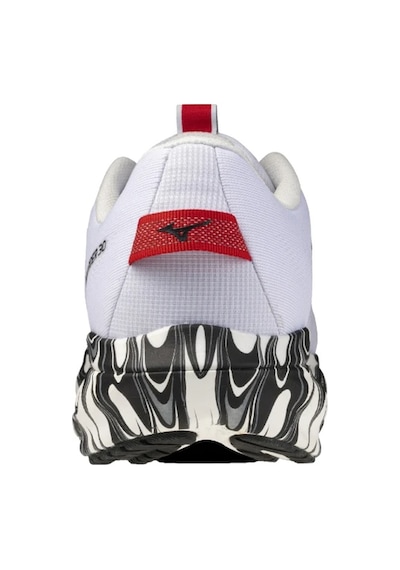Mizuno Wave Rider 30 Unisex Koşu Ayakkabısı Beyaz / Siyah Çok Renkli