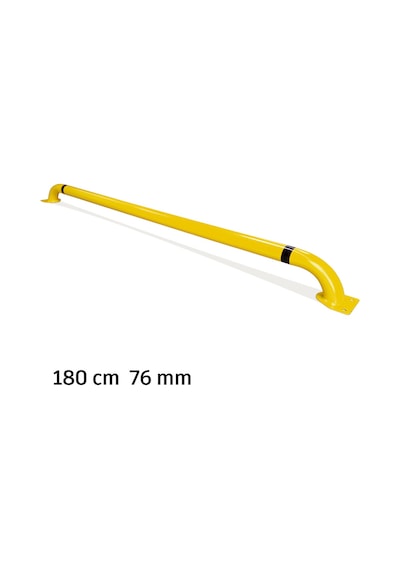 Otopark Bariyeri Ankara Araç Stoperi Park Sonlandırma Stop Demiri 180cm 76mm 2.5mm