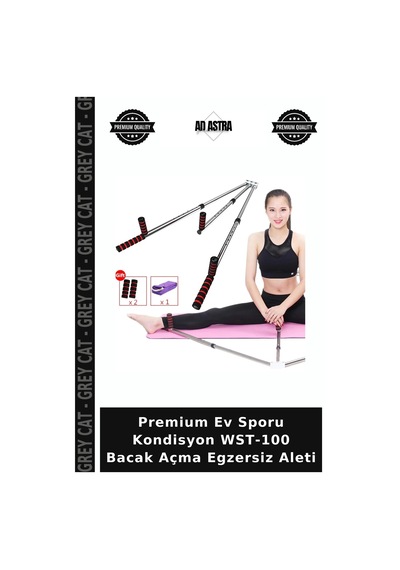 Premium Ev Sporu Kondisyon Wst-100 Bacak Açma Egzersiz Aleti