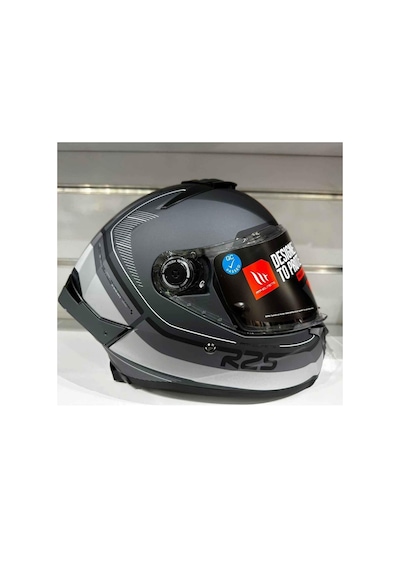 Mt Thunder 4 Sv R25 C2 Full Face Motosiket Kaskı Siyah - Gri