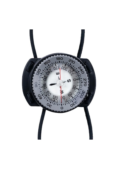 Kraken Gösterge Pusula Bungee Kordon Kayışlı 56 Mm Gri