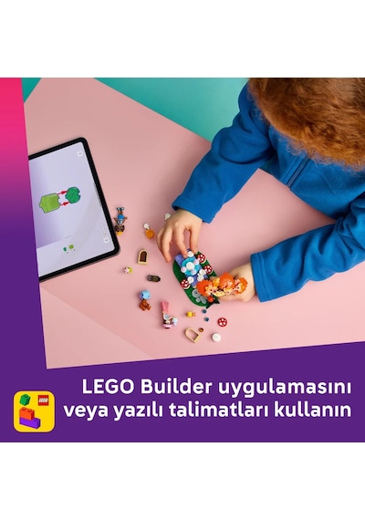 LEGO® Friends Orman Çay Partisi 42690 - 6 Yaş ve Üzeri Çocuklar için Mini Bebek İçeren Yaratıcı Oyuncak Yapım Seti (116 Parça)