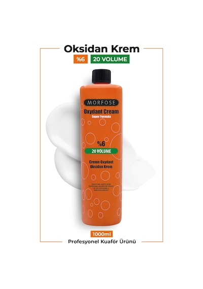 Morfose 20 Volüm %6 Oksidan Krem 1 L