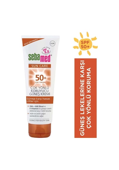 Sun Care Çok Yönlü Koruyucu Güneş Kremi 75ml Spf 50+ Faktör 4 Lü Set 69202465