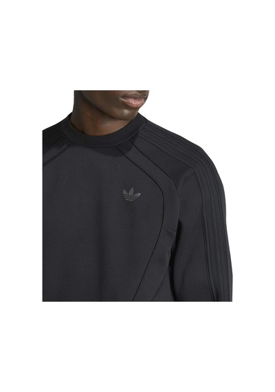 Black Adidas Erkek Günlük Sweatshirt Spacer Crew Kt4424 siyah