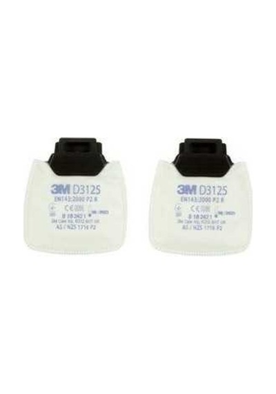 3M D3125 P2 Secure Click Toz Filtresi (1 Çift)