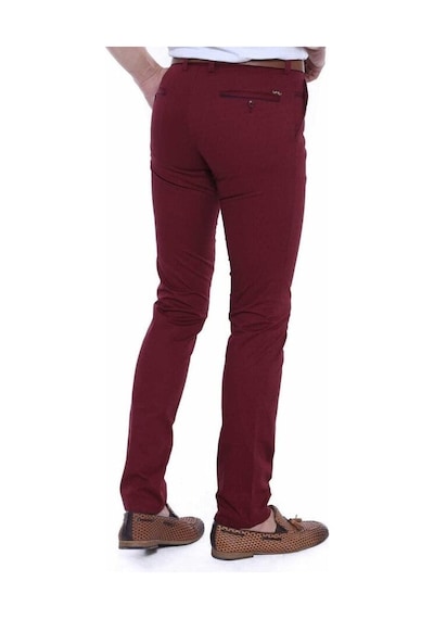 5 Cepli Desenli Erkek Bordo Pantolon - Wessi Siyah