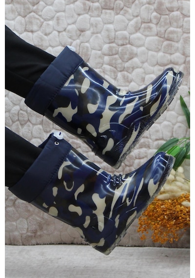 Fort 7061 Lacivert Kamuflaj İçi Peluşlu Su Geçirmez Erkek Çocuk Kar Yağmur Çizmesi Lacivert Fort 7061 Lacivert Kamuflaj İçi Peluşlu Su Geçirmez Erkek Çocuk Kar Yağmur Çizmesi Lacivert