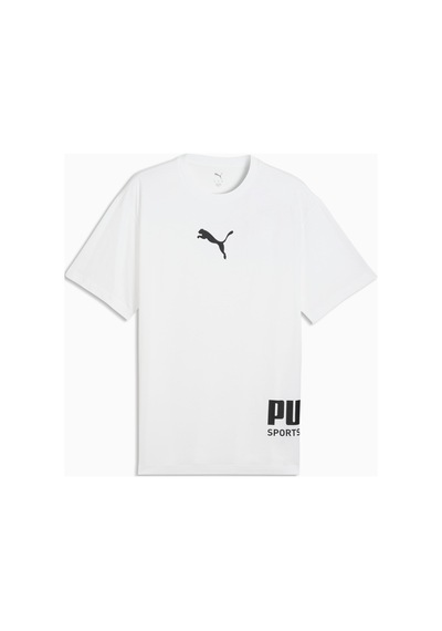 Puma Sport Graphic Erkek Beyaz Tişört 692169-02