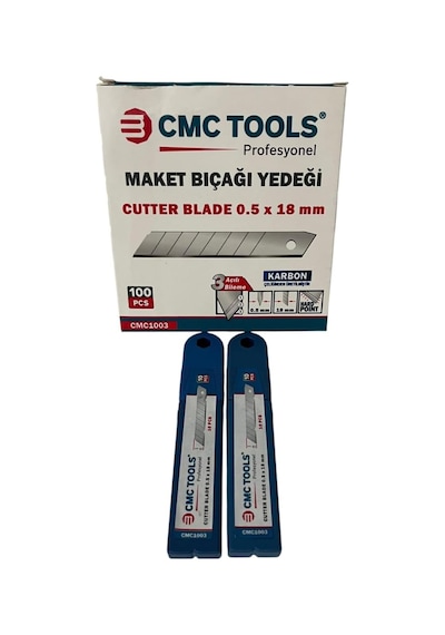 Tr Bıçağı Yedeği 0.5x18 Mm 100 Adet Model Cmc1003