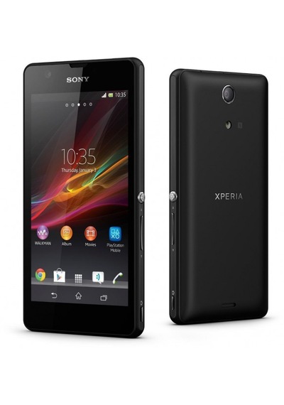 Sony Xperia Zr Kasa Kapak Siyah