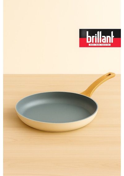 Quantum Seramik Tava 24 Cm Krem