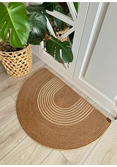 Kapı Önü Renkli Kalp Home Halı Paspas 40 X 60 Cm Çok Renkli