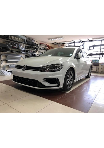Autogp Vw Golf 7.5 Gti Ön Tampon Ve Panjur Seti Komple 2017 / 2020 Sm-vwgo75gtıonta