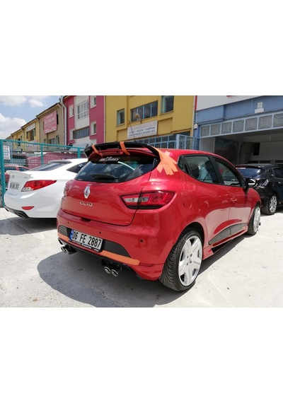 Clio 4 Spoiler---Fibersan Tuning