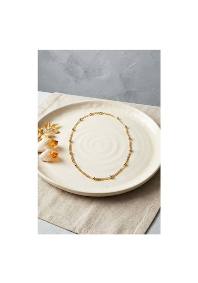 Cm Top Zincirli Gold Renk 50 Cm Kadın Kolye Tj-bko11216 Evimdeyokyok