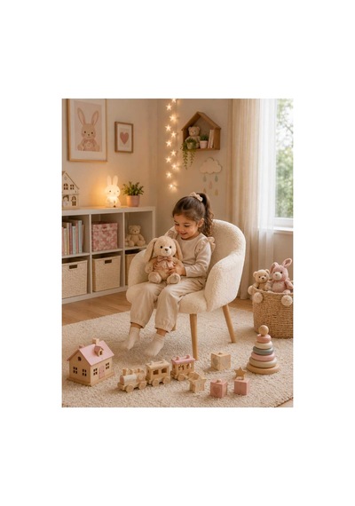 Heidi Çoçuk Koltuğu Çoçuk Odası Koltuğu Teddy Kumaş Kaplı Çocuk Ders Çalışma Koltuğu Yumuşak Krem Krem Heidi Çoçuk Koltuğu Çoçuk Odası Koltuğu Teddy Kumaş Kaplı Çocuk Ders Çalışma Koltuğu Yumuşak Krem Krem