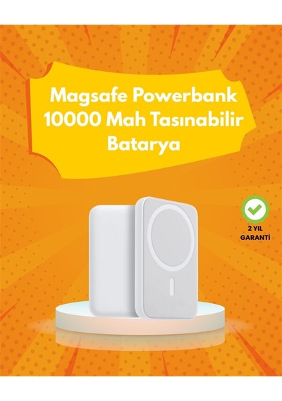 Ultra Kompakt Ve Güçlü Magsafe Powerbank 10000 Mah İle Kablosuz Şarj Deneyimi Açık