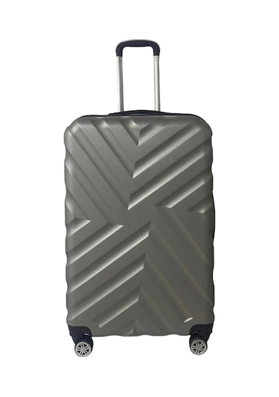 Mygeppetobag %100 Abs Kullanışlı Darbeye Dayanıklı Kabinboy Valiz Antrasit