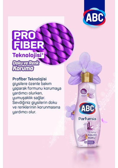 Konsantre Yumuşatıcı Zarif Orkide 1440 Ml Diğer