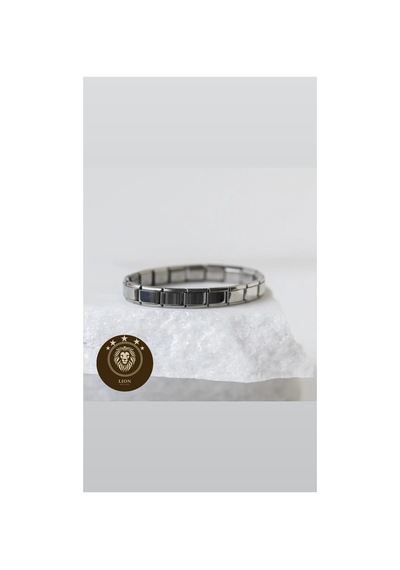 İtalyan Charm Bileklik Gri