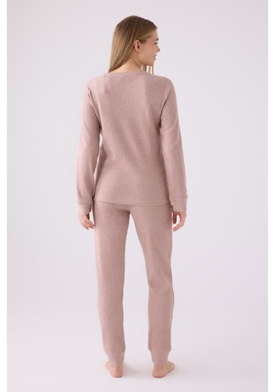 Pierre Cardin Kadın Pembe Pijama Takımı Pc8922-s-v3 Pembe