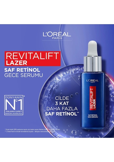 Revitalift Lazer Saf Retinol Gece Serumu 1 Paket 1 X 30 Ml