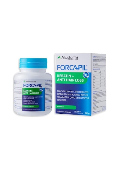 Forcapil Keratin + Hair Loss 60 Kapsül