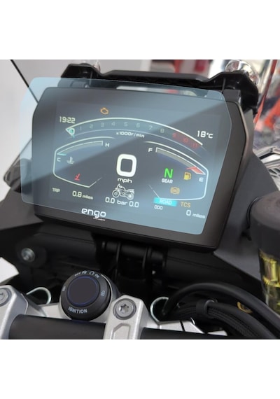 Voge Sr4 Max 350 Ekran Koruyucu Nano 7 İnç Gösterge Paneli ' Sadece Ekran Koruyucu