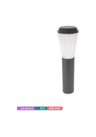 ACK Comet 500 - E27 Bahçe Aydınlatma Armatürü 50cm Diğer