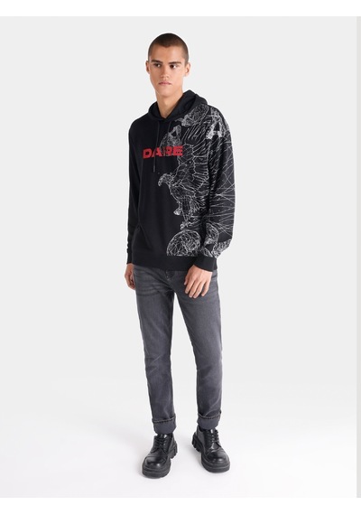Colin's Colins Regular Fit Baskılı Siyah Erkek Sweatshirt Cl1064893 Siyah Colin's Colins Regular Fit Baskılı Siyah Erkek Sweatshirt Cl1064893 Siyah