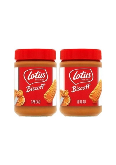 Biscoff Spread Sürülebilir Bisküvi Kreması Ezmesi 2'li 400 Gr