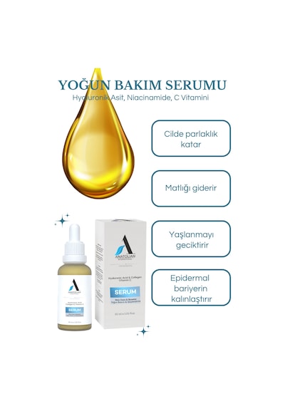 Anatolian International Yoğun Bakım & Güçlendirme Serumu 30 ML