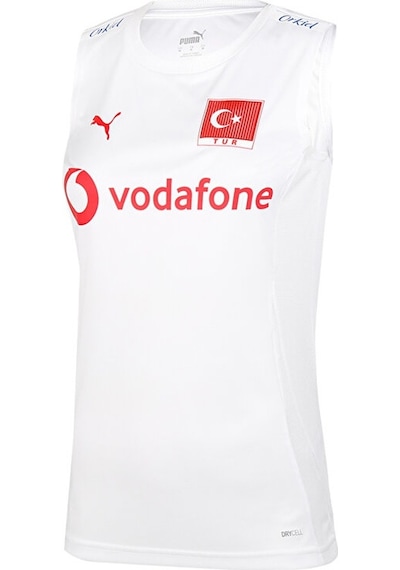 Puma Türkiye Voleybol Milli Takım Kadın Forması 70639501 Beyaz 001
