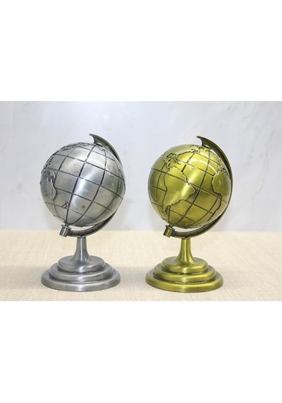 Metal Dünya Küre Model 1