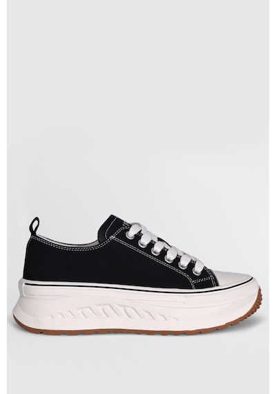 Lufian Kadın Shay Sneaker Ayakkabı 121230006 Siyah Siyah