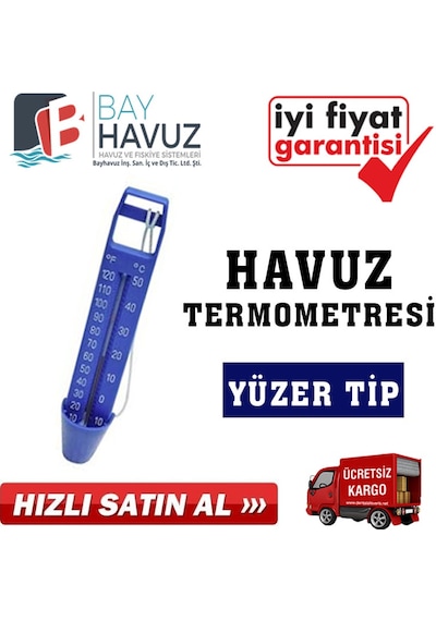 Bayhavuz İpli Havuz Termometresi