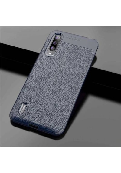 Xiaomi Mi 9 Lite Kılıf Zore Niss Deri Desenli Silikon Kılıf