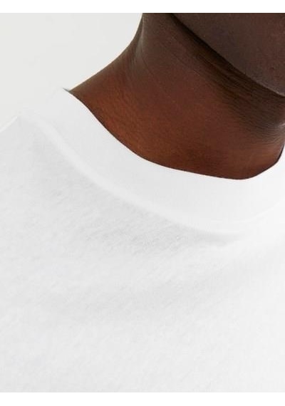 Jack & Jones Jjebradley Tee Ss O-neck Noos White-white Beyaz
