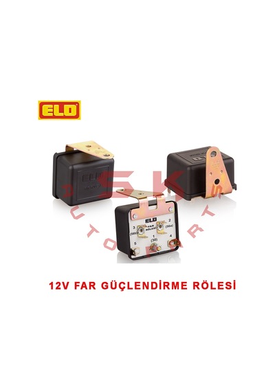 SKAUTO 12V Far Güçlendirme Rölesi 12 Volt - Elo 201001001