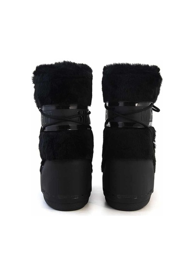 Moon Boot Icon Faux Fur Kadın Kar Botu-14089000blk Siyah Siyah