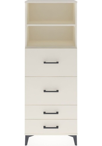 Arges Dolap 2 Raflı 4 Çekmeceli 60x30x163 Aytaşı-aytaşı Aytaşı