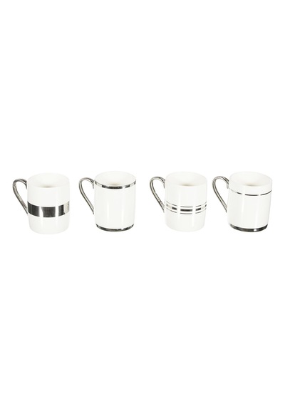 Jumbo Luces Platin 4 Kişilik Kahve Fincan Takımı Diğer