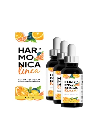 Harmonica Linea 30ml Damla 3 Adet + Lipo Gel Bölgesel Vücut Bakım Jeli 150ml 3 Adet