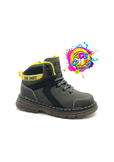 Cool Cane Ortopedik Kaymaz Taban Unisex Çocuk Bot Haki